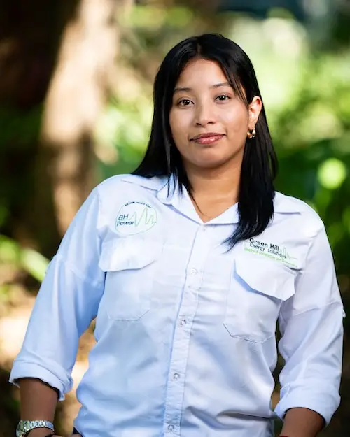 Profile photo of Danessie Mejia, Office Manager at Green Hill Power Roatan